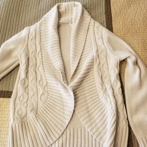 Cream cardigan